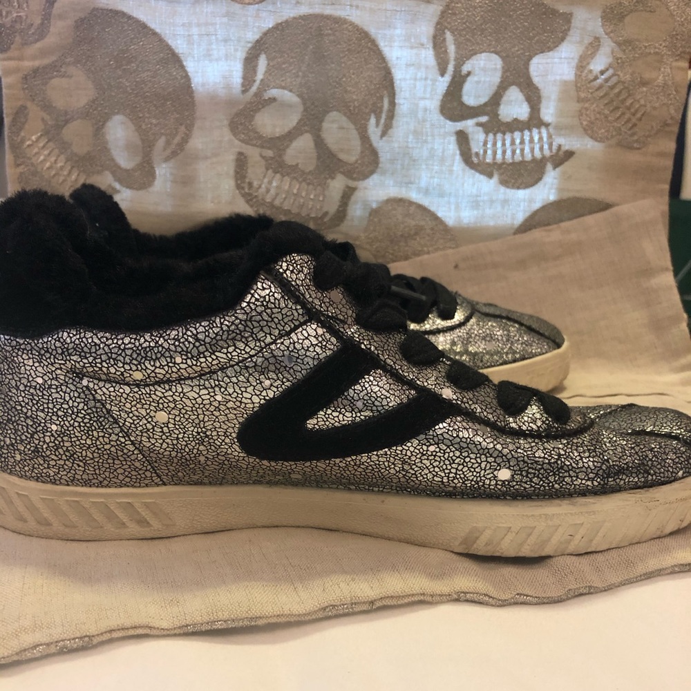 Tretorn Callie Metallic Sneakers